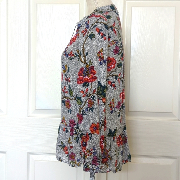 Maeve Janie Flounced Peasant Blouse - Picture 6 of 8